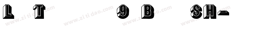 LeeToscanini9 BlackSH字体转换